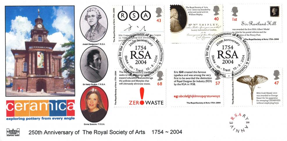2004 (08) Royal Society for Arts - Terry Hurlstone Official (Ceramica Version)