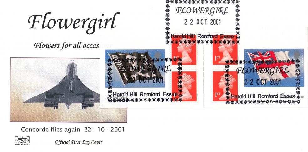 2001 (10) Flags & Ensigns (NVI Booklet) - Havering 'Flowergirl' Official