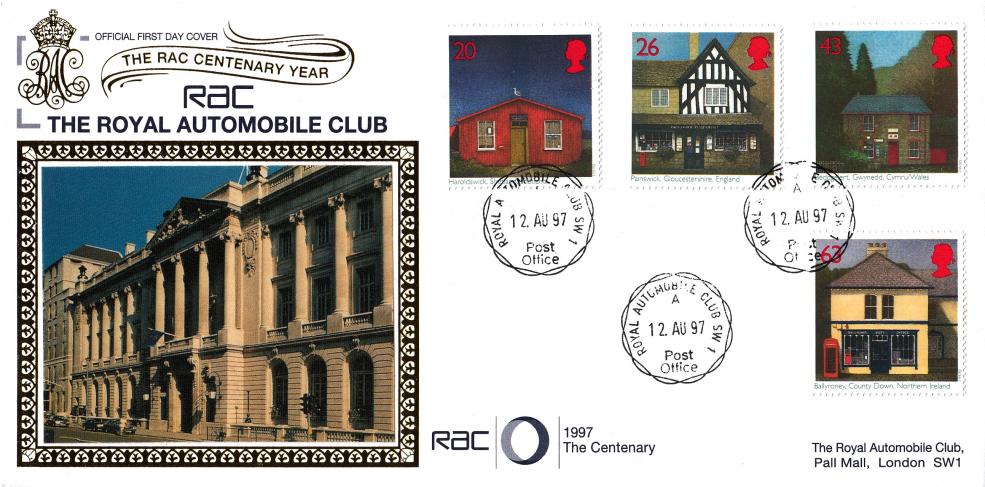 1997 (08) Sub Post Offices - Benham Royal Automobile Club 'Special' - Royal Automobile Club CDS
