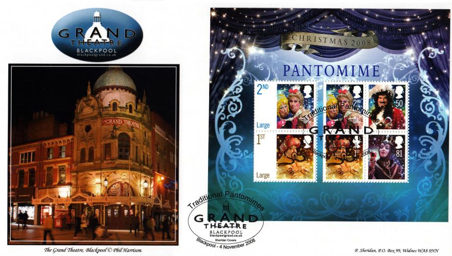 2008 (11) Christmas (M/S) - Sheridan (Grand Theatre Blackpool) Official