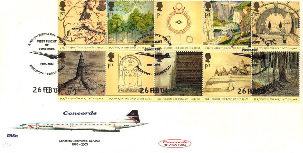 2004 (02) Lord Of The Rings - Cambridge Concorde CHS21 Official