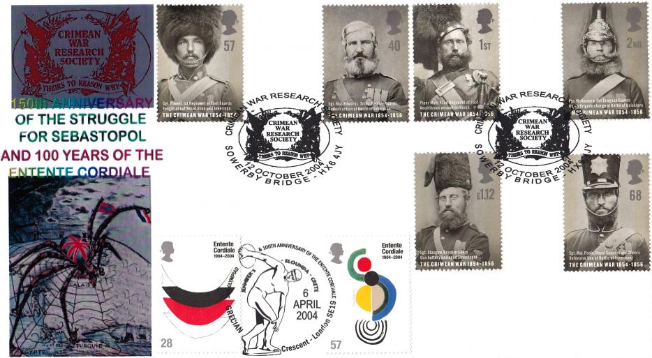2004 (10) Crimean War - Peter Payne Official  - Doubled with the 2004 Entente Cordial Set