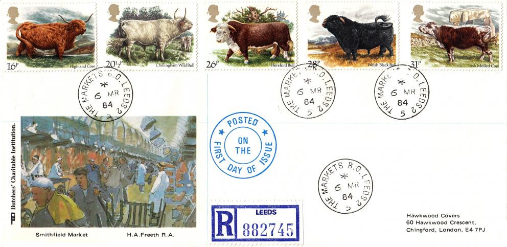 1984 (03) Cattle - Hawkwood (Smithfield Market) Official - The Markets CDS