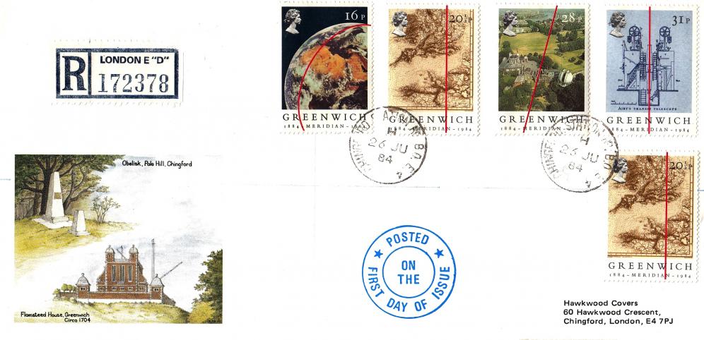 1984 (06) Greenwich - Hawkwood Official - Chingford Station Rd CDS
