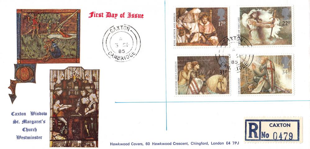 1985 (09) King Arthur - Hawkwood Official - Caxton CDS