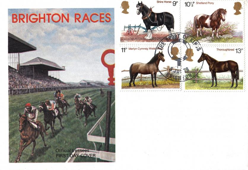 1978 (07) Horses - Brighton Racecourse 'Sport of Kings' Official