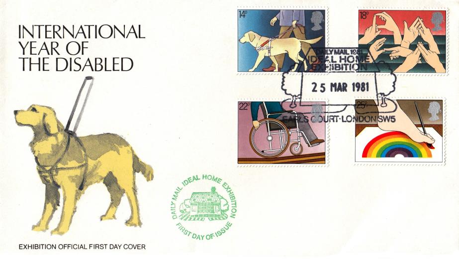 1981 (03) Disabled - Pilgrim 'Daily Mail Ideal Home Exhibition' Official