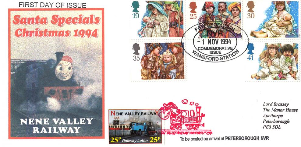 1994 (11) Christmas - Nene Valley Railway Official