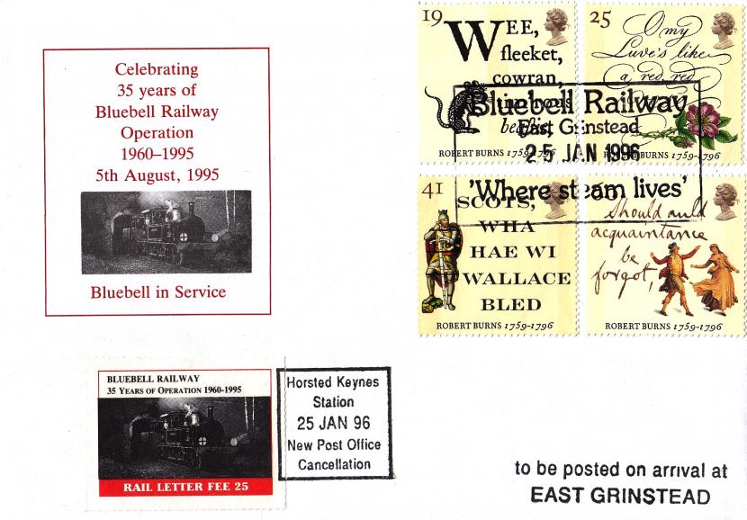 1996 (01) Robert Burns - Bluebell Railway Official