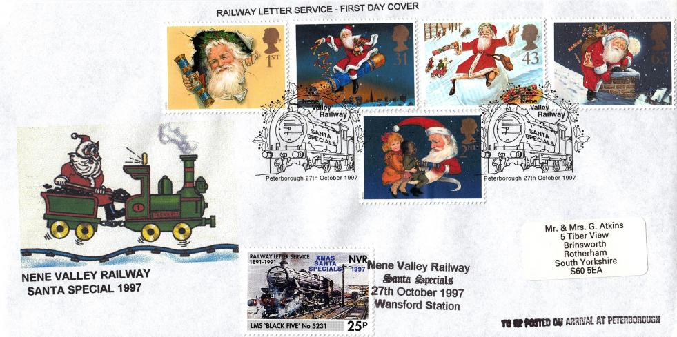 1997 (10) Christmas - Nene Valley Railway 'Santa Special' Official