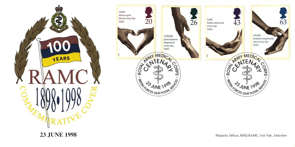 1998 (06) National Health Service - Arlington RHQ Royal Army Medical Corps Centenary Official