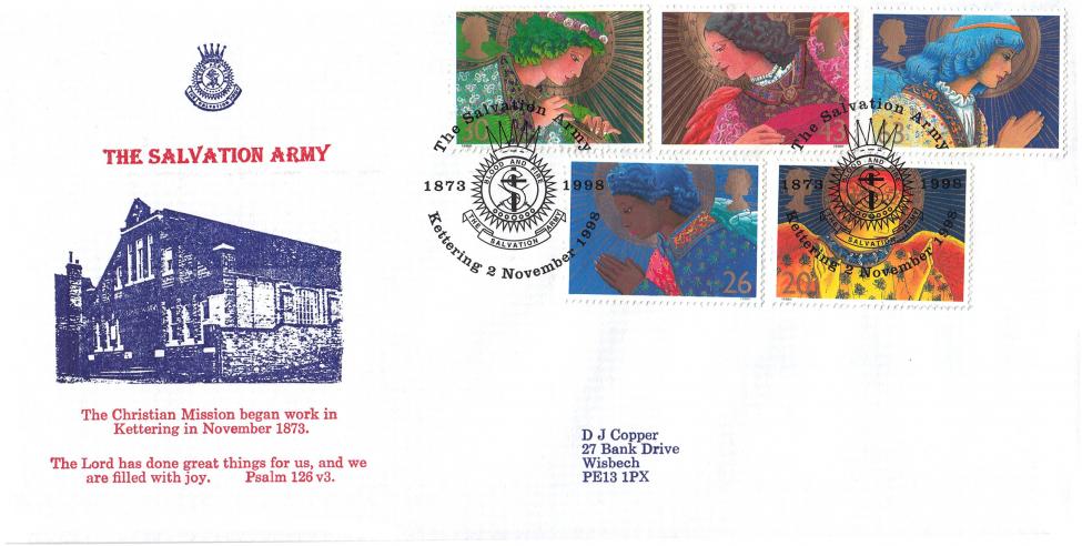 1998 (11) Christmas - D J Copper Salvation Army Official