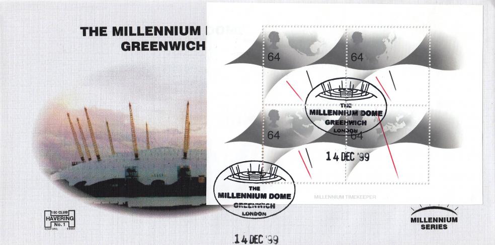 1999 (12) Millennium Timekeepers M/S - Havering Millennium Dome Official