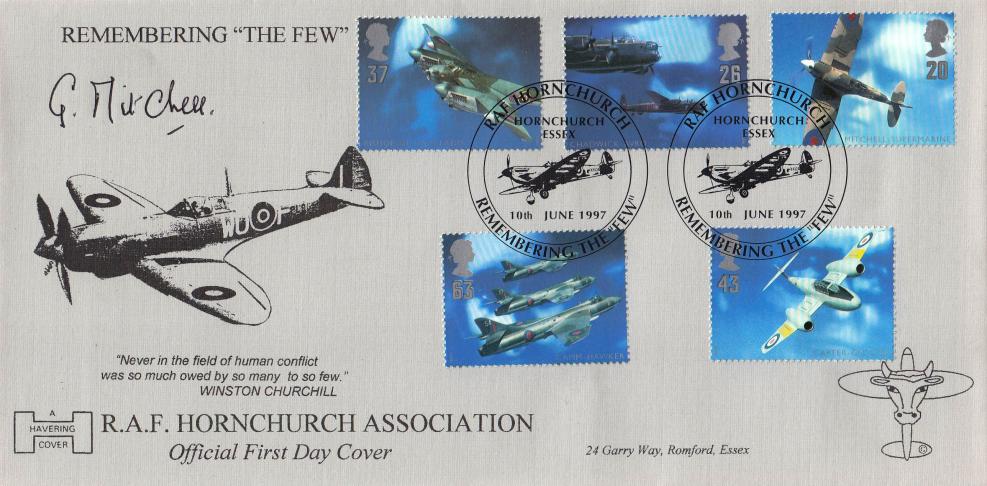 1997 (06) Architects Of The Air - Havering 'RAF Hornchurch' Official - Signed by the late Dr Gordon Mitchell