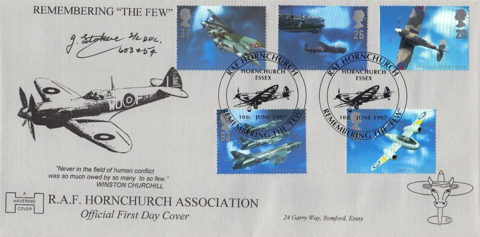 1997 (06) Architects Of The Air - Havering 'RAF Hornchurch' Official - Signed by the late Squadron Leader Jack Stockoe DFC