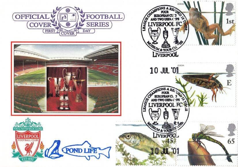 2001 (07) Pondlife - Dawn 'Liverpool' League Champions, Four European Cups and Two UEFA Cups Official (30 Produced)