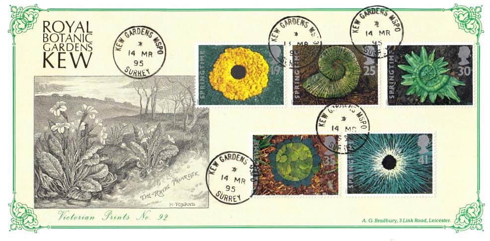1995 (03) Springtime - Bradbury VP 92 - Kew Gardens CDS
