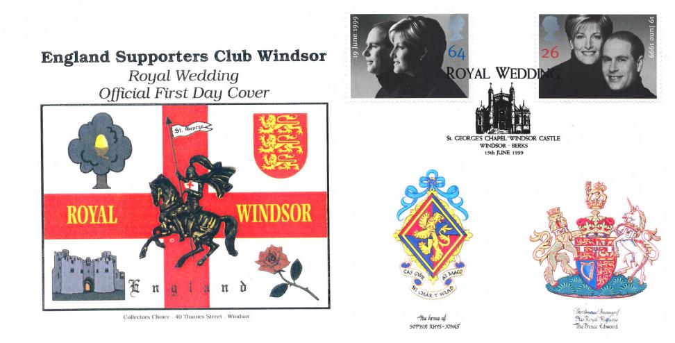 1999 (06) Wedding - Havering 'England Supporters Club Windsor' Official