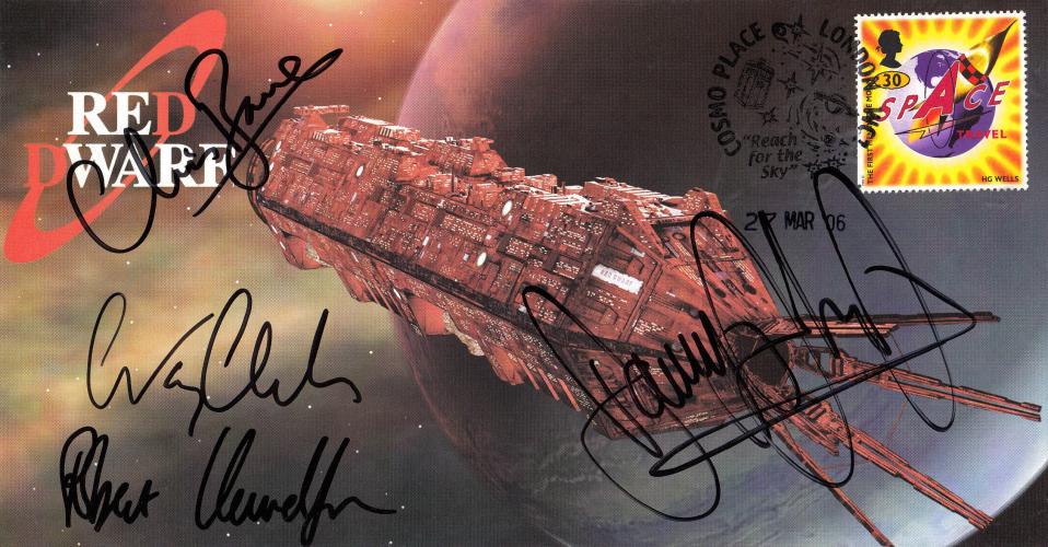 2006 (03) Red Dwarf - Steven Scott 'Special' - Signed by Craig Charles, Chris Barrie, Robert Llewellyn & Danny John Jules