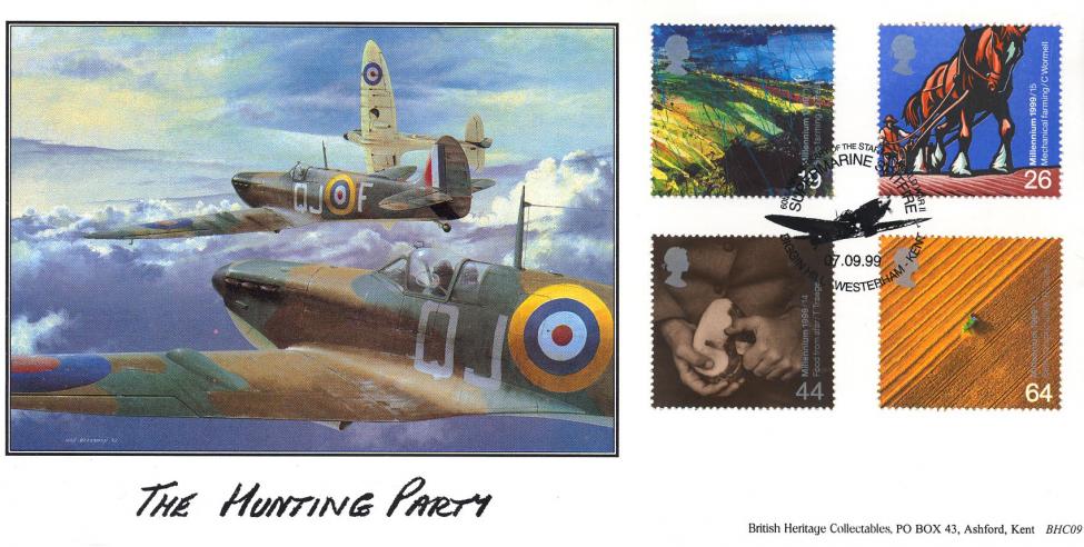 1999 (09) Farmers - British Heritage Collectibles Official (Supermarine Spitfire)