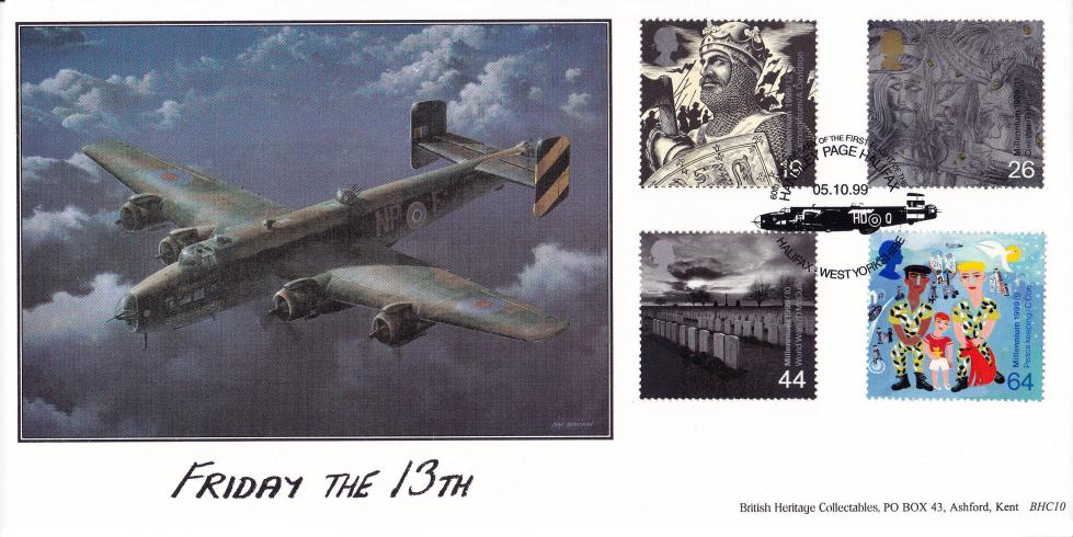 1999 (10) Soldiers - British Heritage Collectibles Official (Handley Page Halifax)