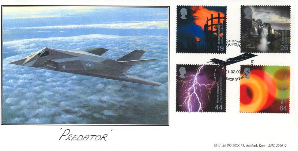 2000 (02) Fire and Light - British Heritage Collectibles Official (Stealth Fighter)