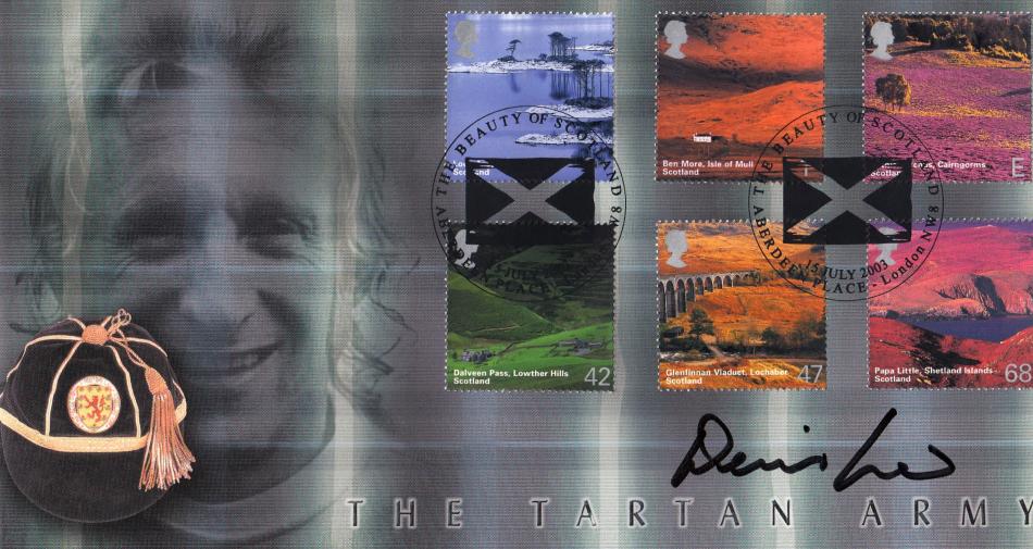 2003 (07) Scotland - Steven Scott Official - Signed by Denis Law