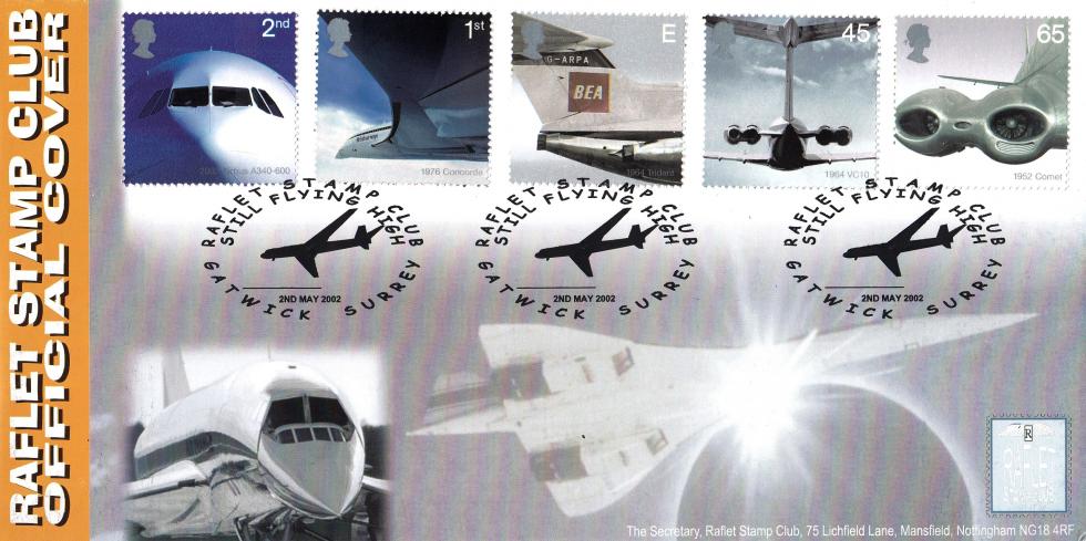 2002 (05) Airliners (Stamps) - RAFlet Stamp Club Official