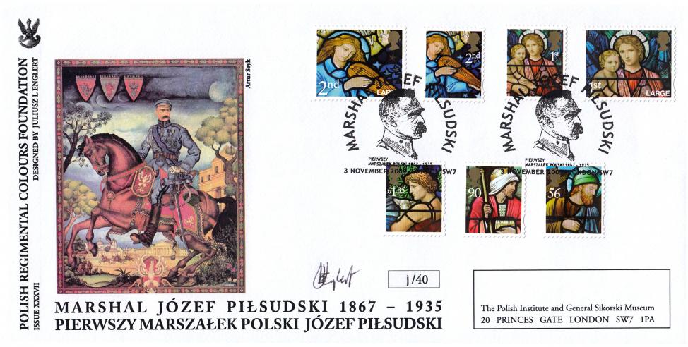 2009 (11) Christmas (Stamps) - Polish Institute & General Sikorski Museum Official