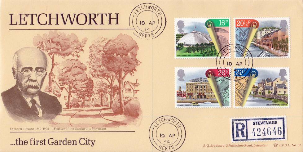 1984 (04) Urban Renewal - Bradbury LFDC 32 - Letchworth CDS