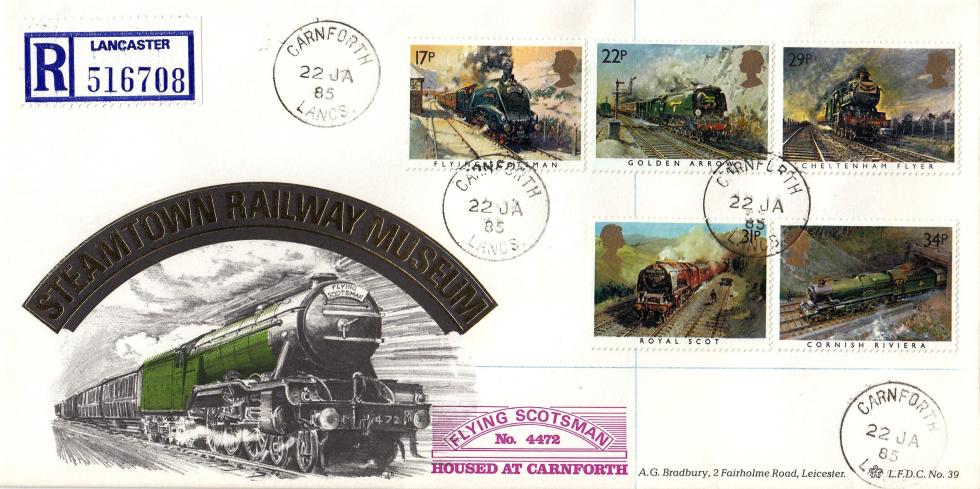 1985 (01) Trains - Bradbury LFDC 39 - Carnforth CDS