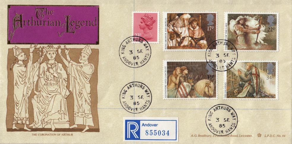 1985 (09) King Arthur - Bradbury LFDC 44 - King Arthurs Way CDS