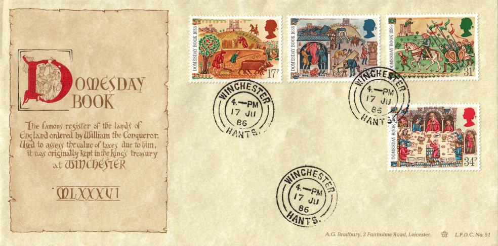 1986 (06) Medieval - Bradbury LFDC 51 - Winchester CDS