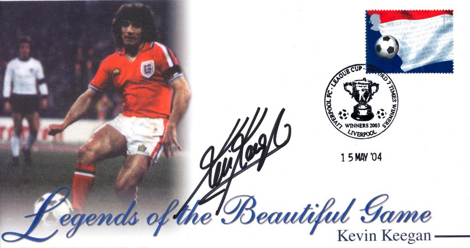 2004 (05) Legends Of The Beautiful Game - Featuring and signed by Kevin Keegan
