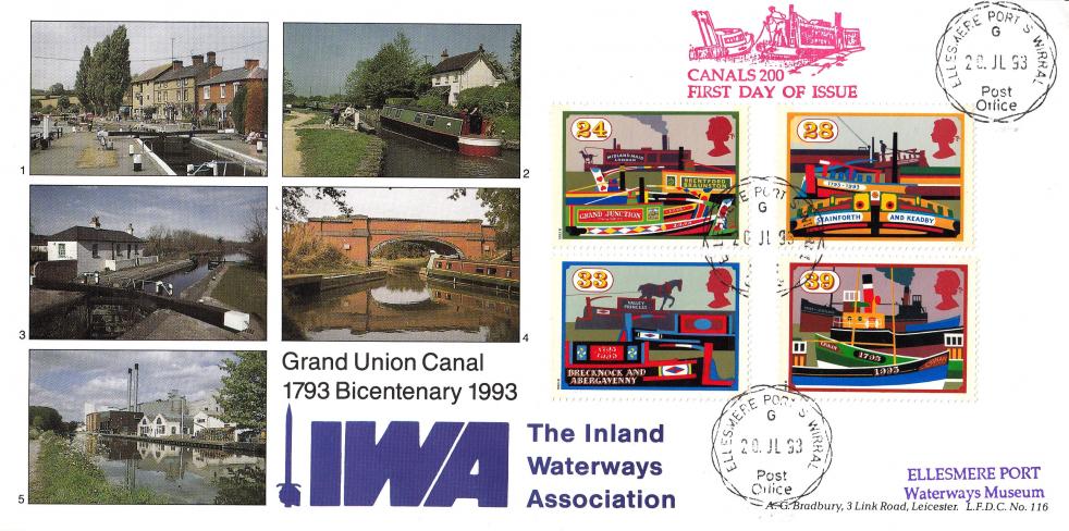 1993 (07) Canals - Bradbury LFDC 116 - Ellesmere Port CDS