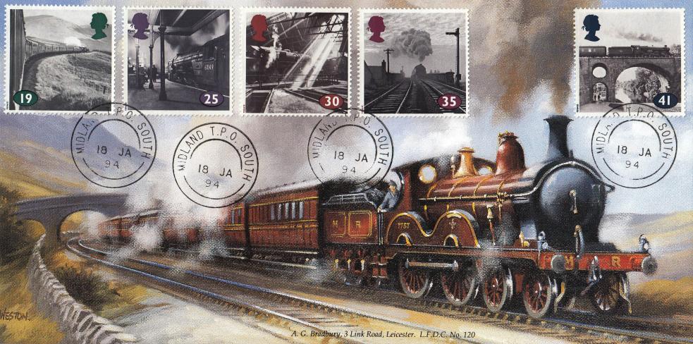 1994 (01) The Age of Steam - Bradbury LFDC 120 - Midland TPO South CDS