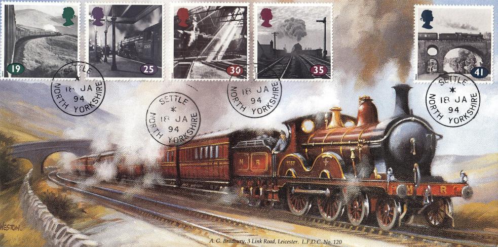 1994 (01) The Age of Steam - Bradbury LFDC 120 - Settle CDS