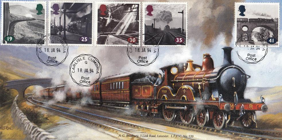 1994 (01) The Age of Steam - Bradbury LFDC 120 - Carlisle CDS