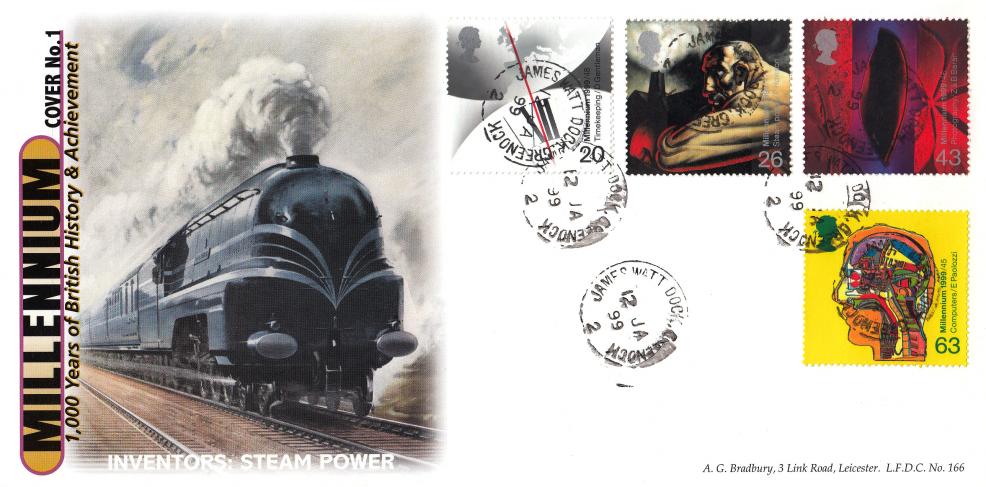 1999 (01) Inventors - Bradbury LFDC 166 - James Watt Dock CDS