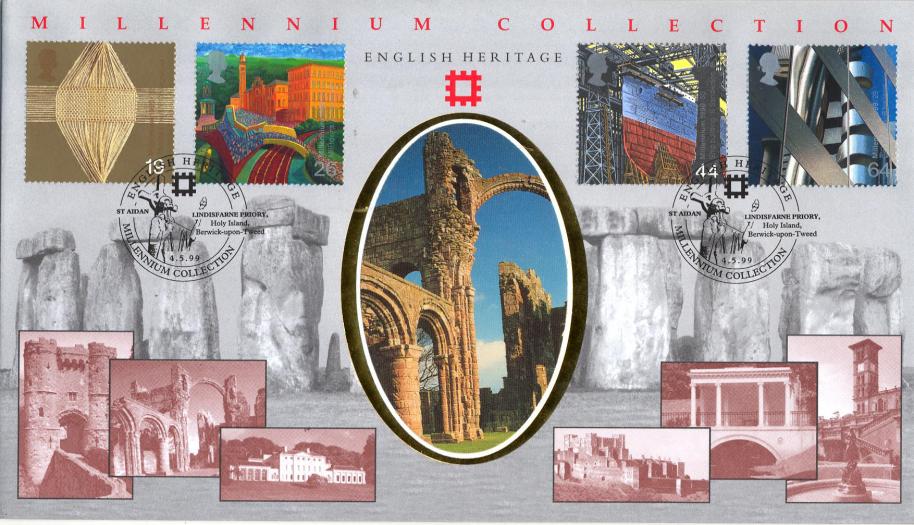 1999 (05) Workers - Benham English Heritage (Lindisfarne Priory) Official