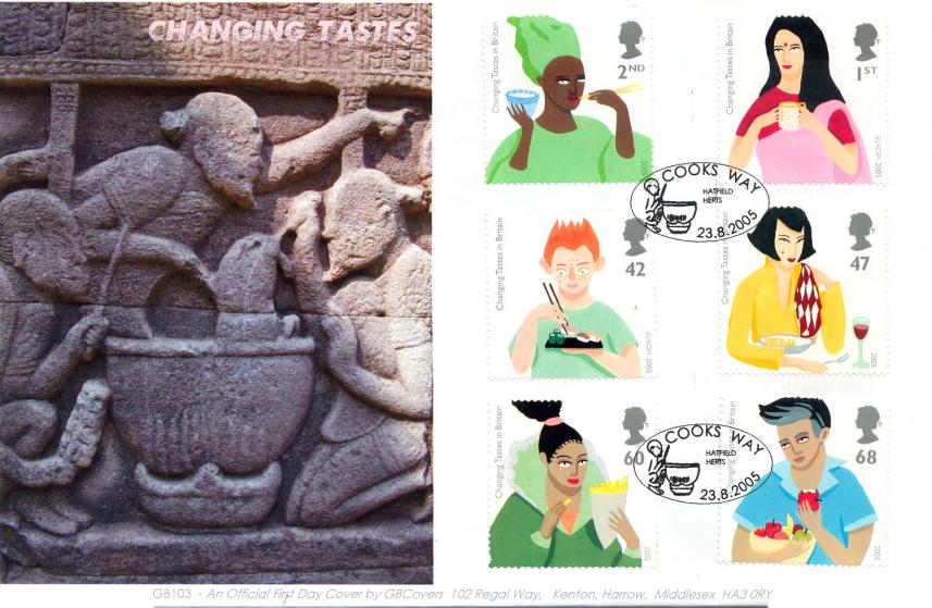 2005 (08) Changing Tastes - GB Covers (DW) GB103 Official