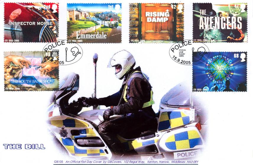 2005 (09) Classic ITV - GB Covers (DW) GB105 Official