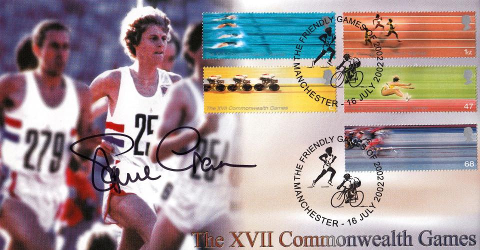 2002 (07) Commonwealth Games - Steven Scott Official - Signed by Steve Cram