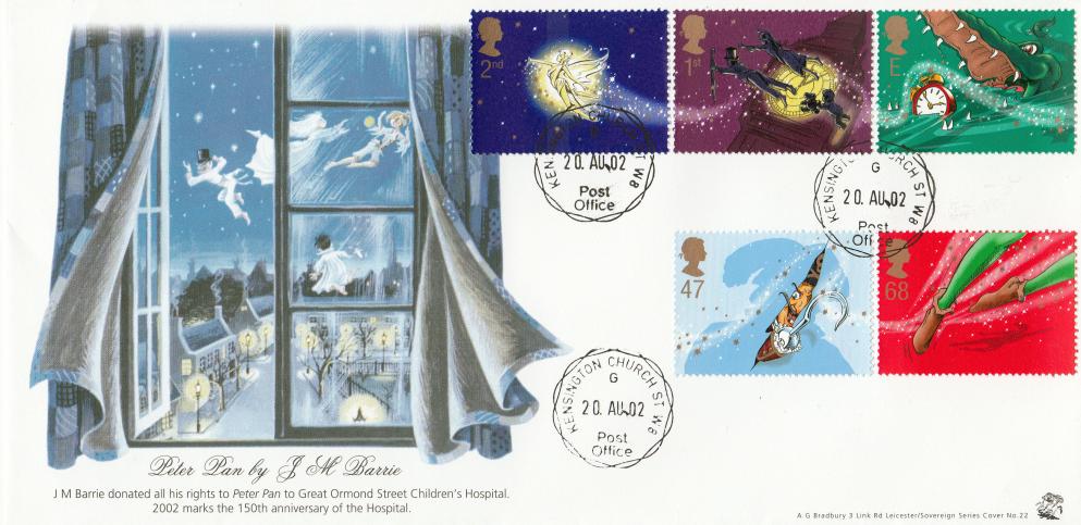 2002 (08) Peter Pan - Bradbury Sovereign 22 - Kensington Church St CDS