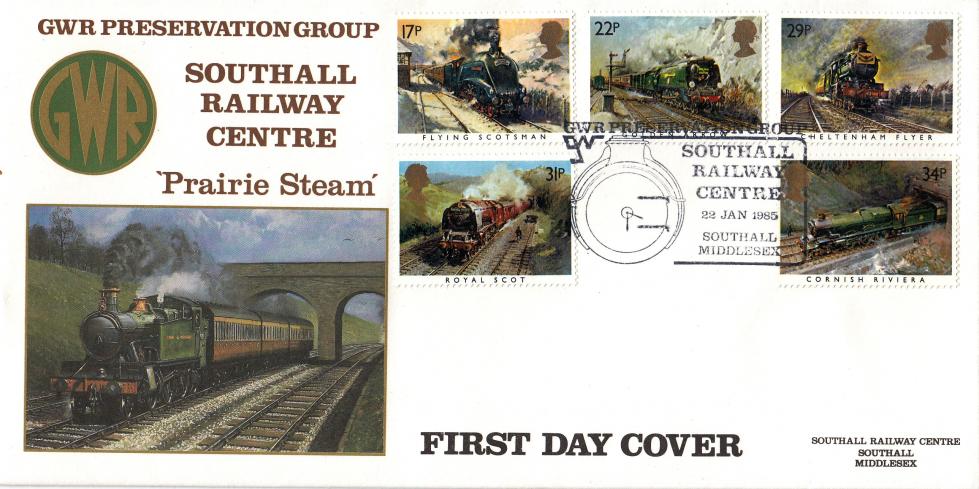 1985 (01) Trains - David Taylor (DGT) GWR Preservation Group Southall Railway Centre Official