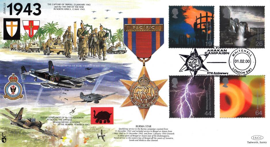 2000 (02) Fire and Light - JSCC JS(MIL)14 Arakan Campaign Official