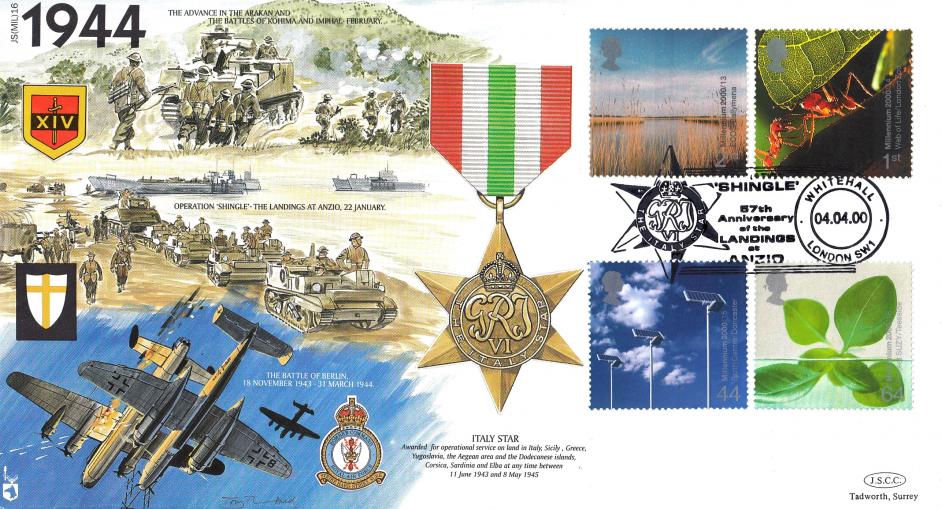 2000 (04) Life and Earth - JSCC JS(MIL)16 Landings At Anzio Official