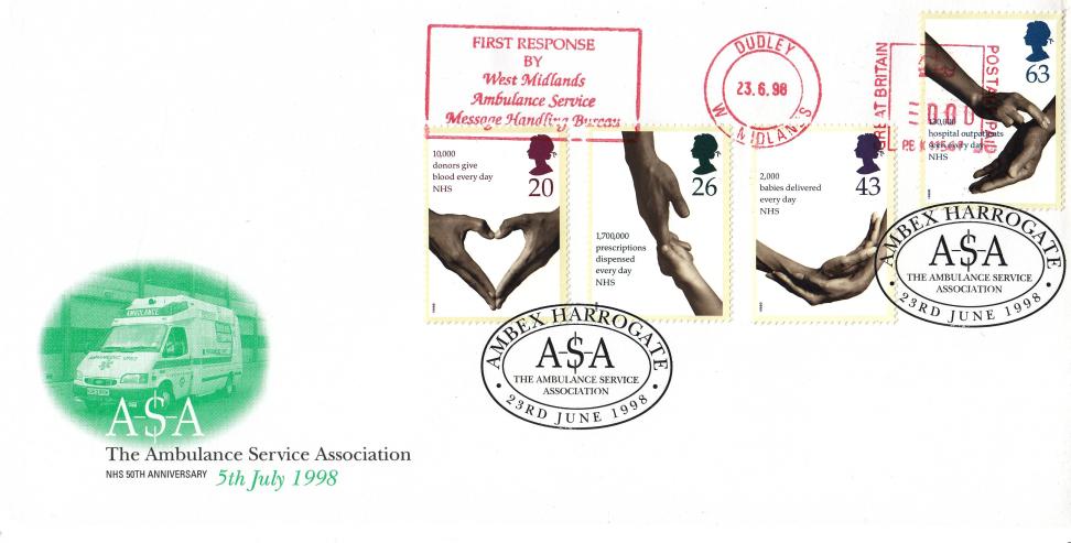 1998 (06) National Health Service - West Midlands Ambulance Service Official + West Midlands Ambulance Service Meter Mark