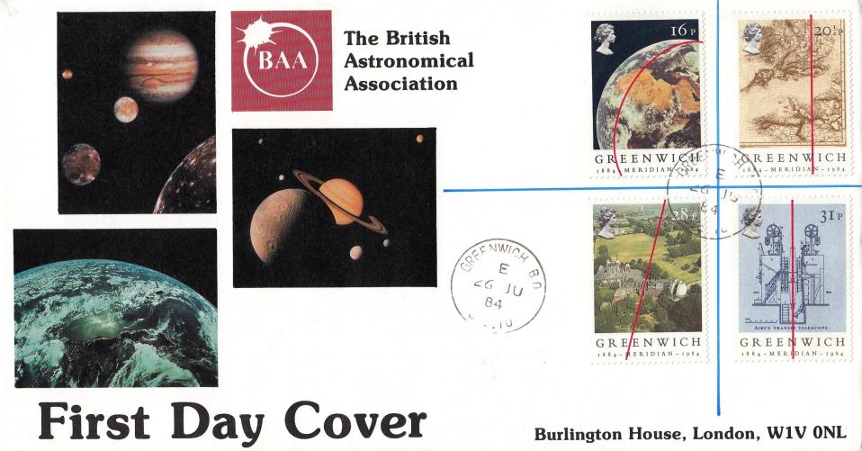 1984 (06) Greenwich - DGT British Astronomical Association Official - Greenwich CDS
