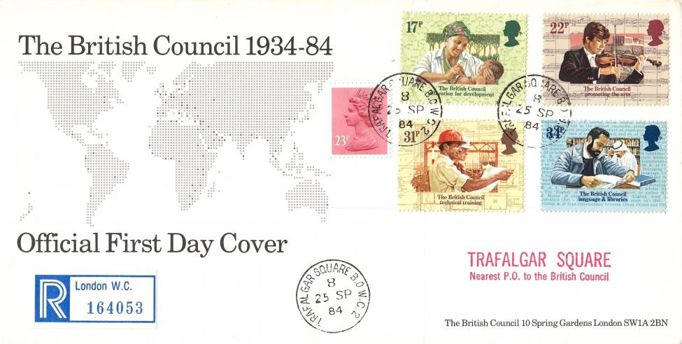 1984 (09) British Council - G&P Official - Trafalgar Square CDS